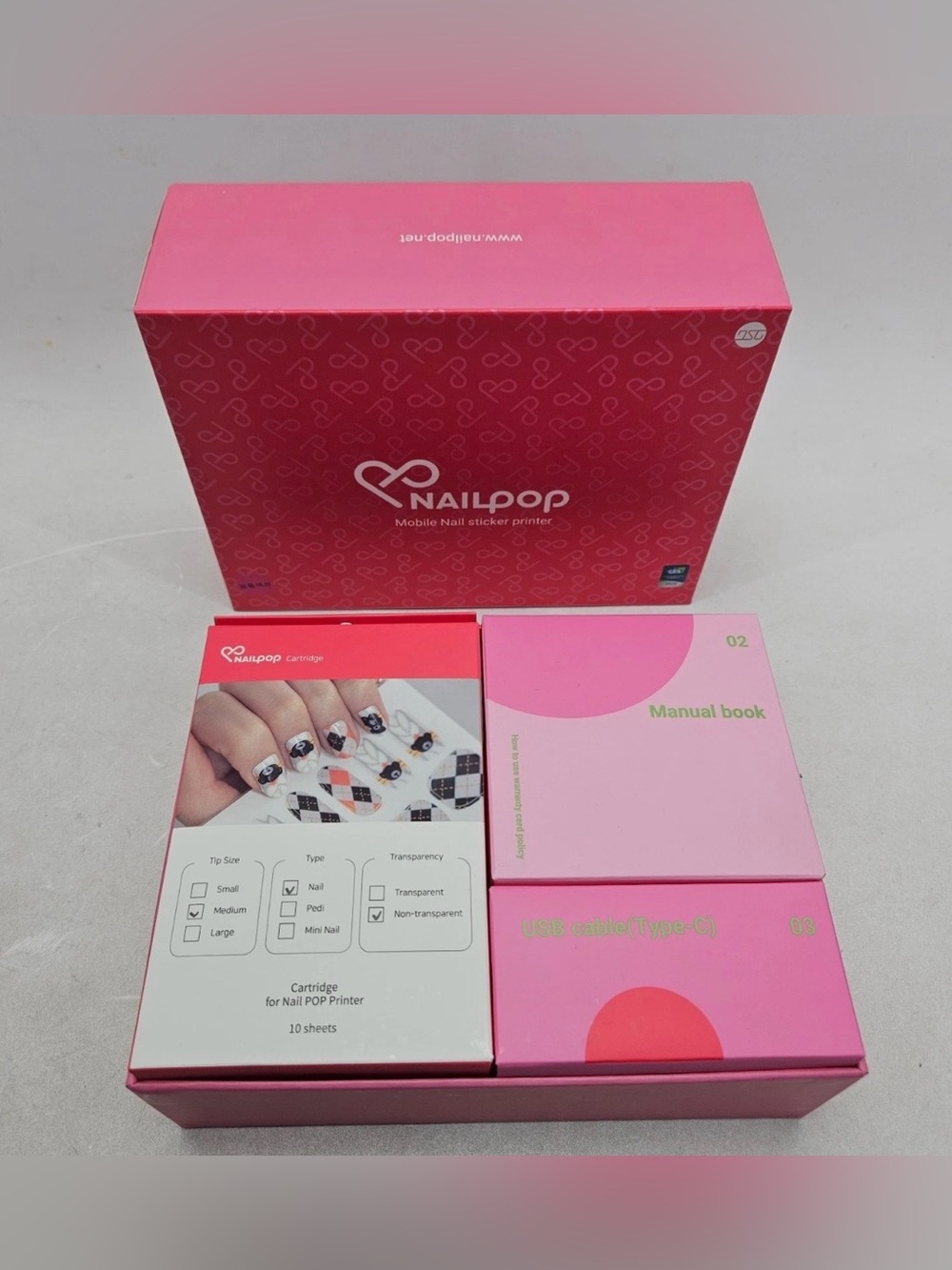 NAILPOP Mobile Nail Sticker Printer (Model NP100)